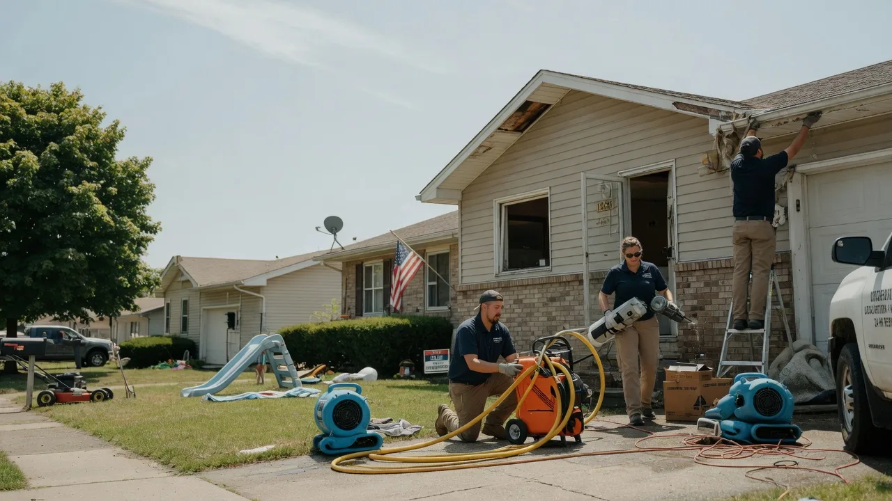 Water Damage Restoration in Burbank, OH near me